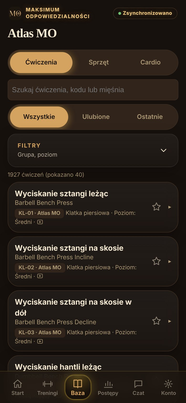MO app screen: MO Atlas